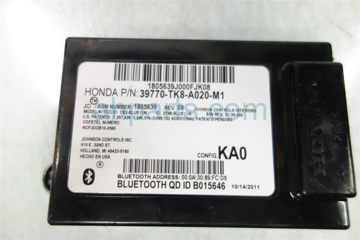 $45 Honda HFT BLUETOOTH UNIT 39770-TK8-A02