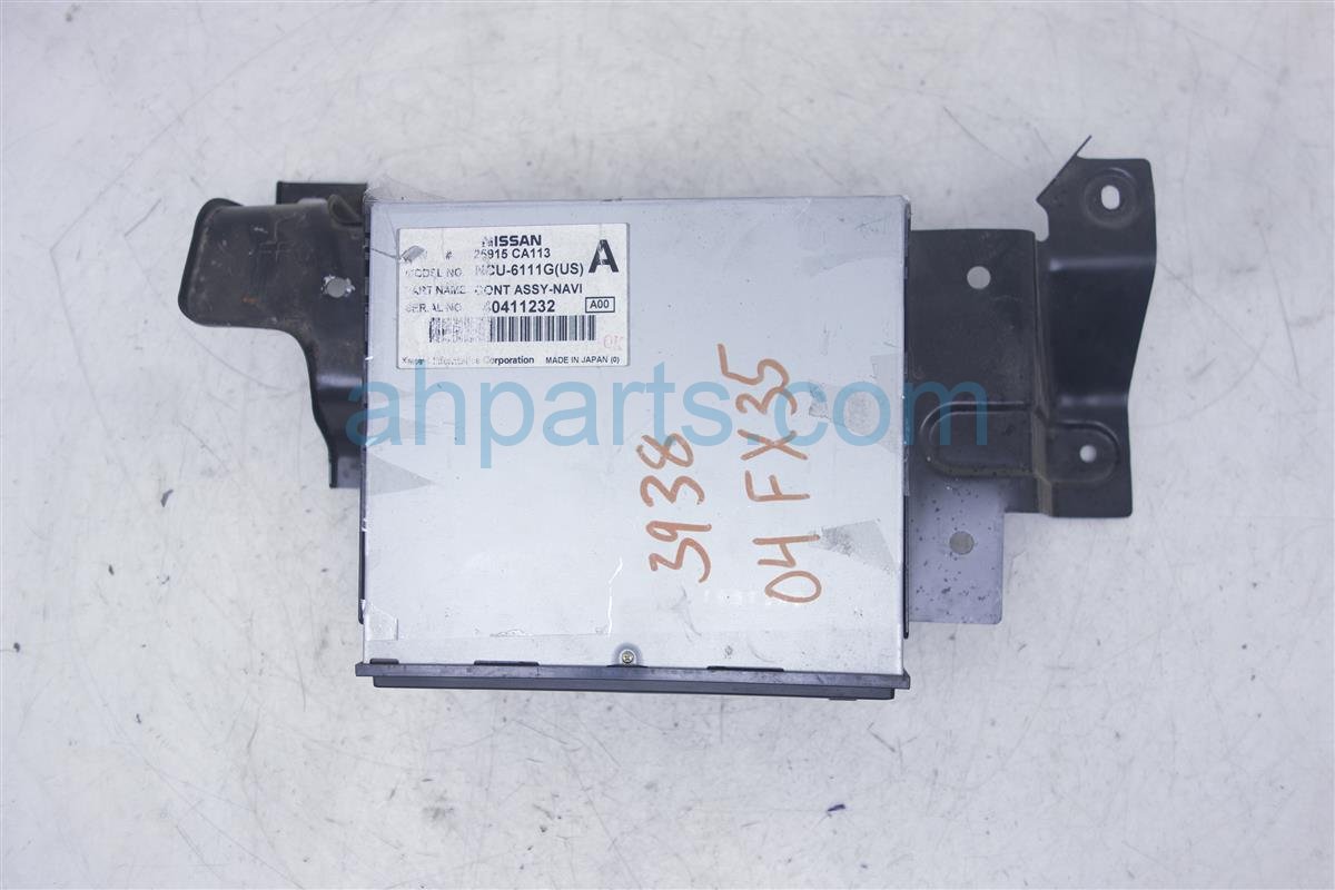 $50 Infiniti Navigation DVD Controller Assembly