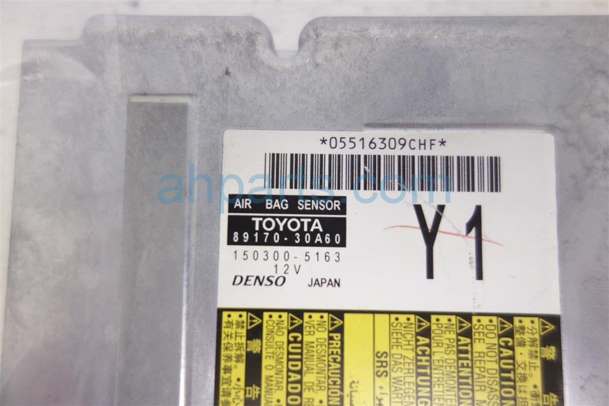 $40 Lexus SRS AIRBAG MODULE BAD NEEDS RESET