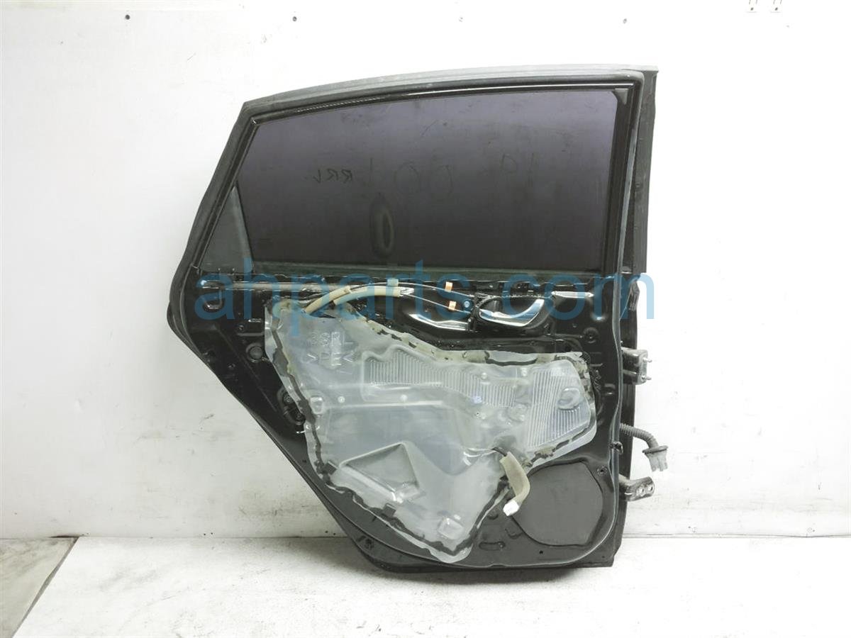 $199 Nissan RR/L DOOR NO TRIM PANEL BLACK 1 DING