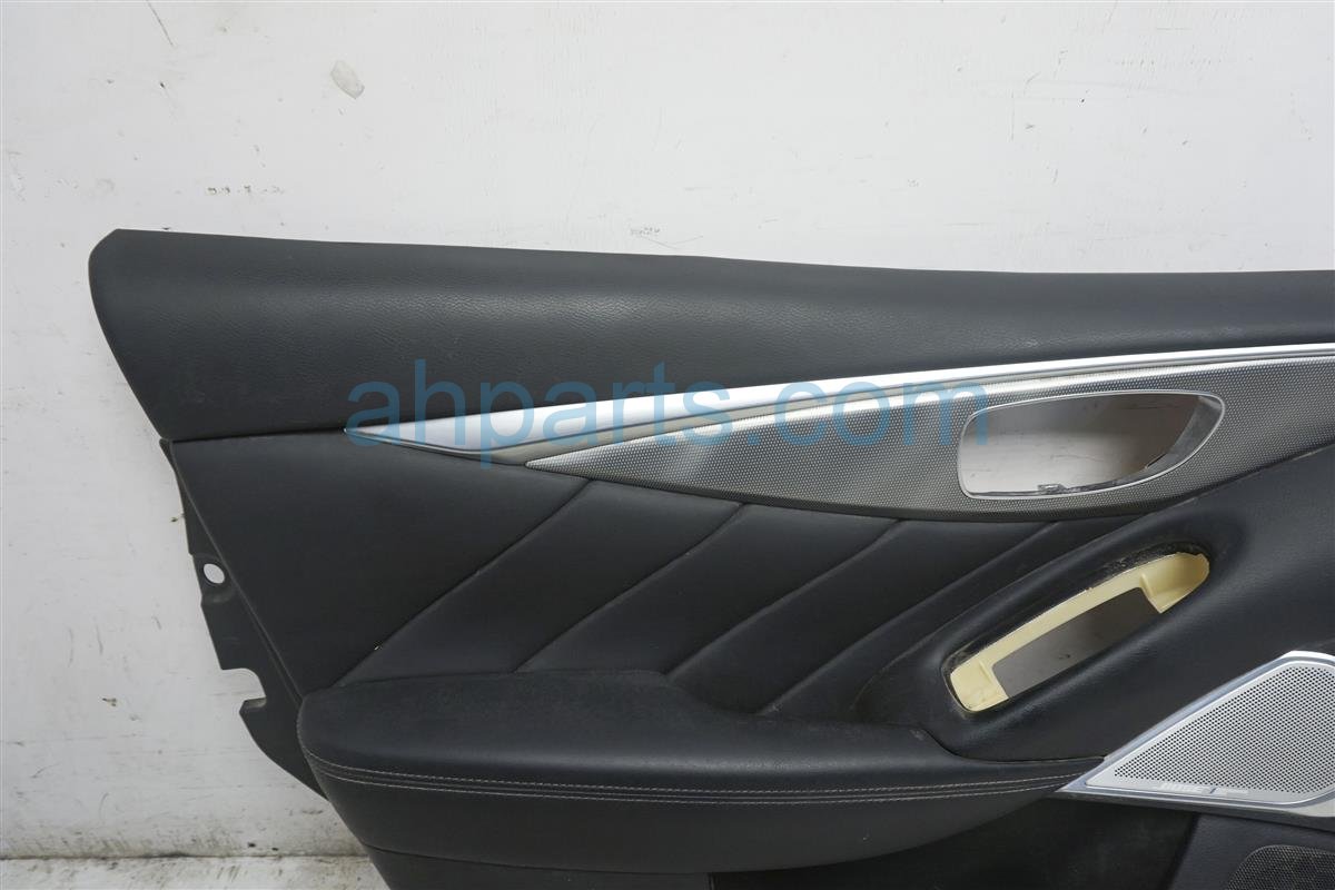 $119 Infiniti FR/LH DOOR PANEL TRIM LINER - BLACK