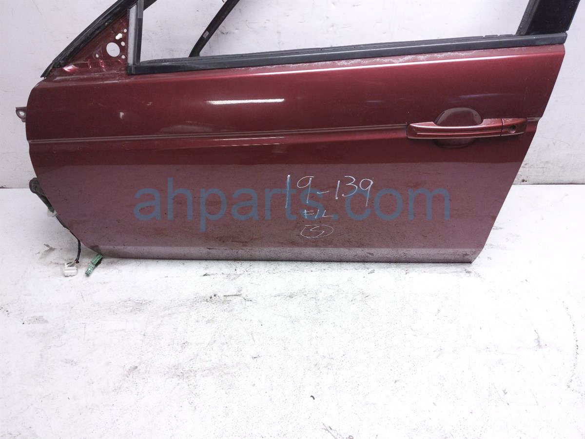 $169 Acura FR/LH DOOR - RED - SHELL ONLY