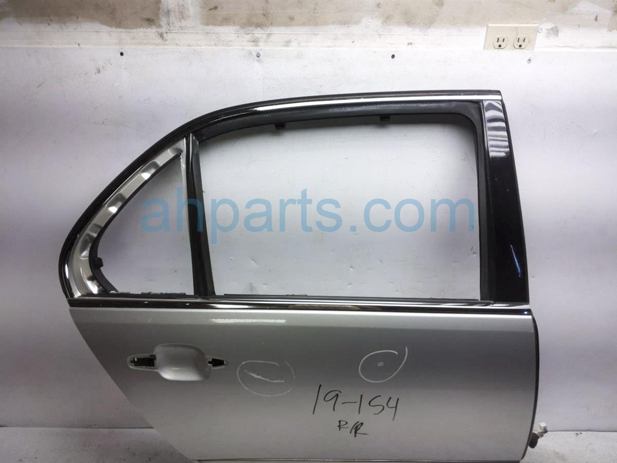 $195 Lexus RR/RH DOOR - SILVER - SHELL ONLY