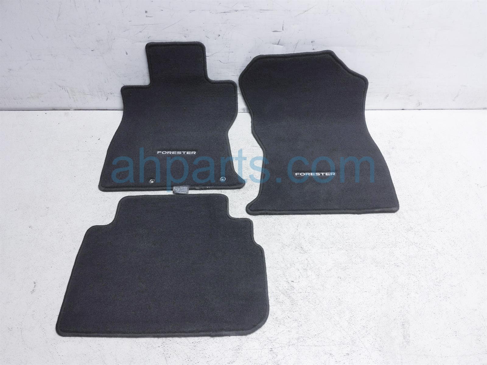 $30 Subaru FLOOR MAT - SET OF 3 - BLACK