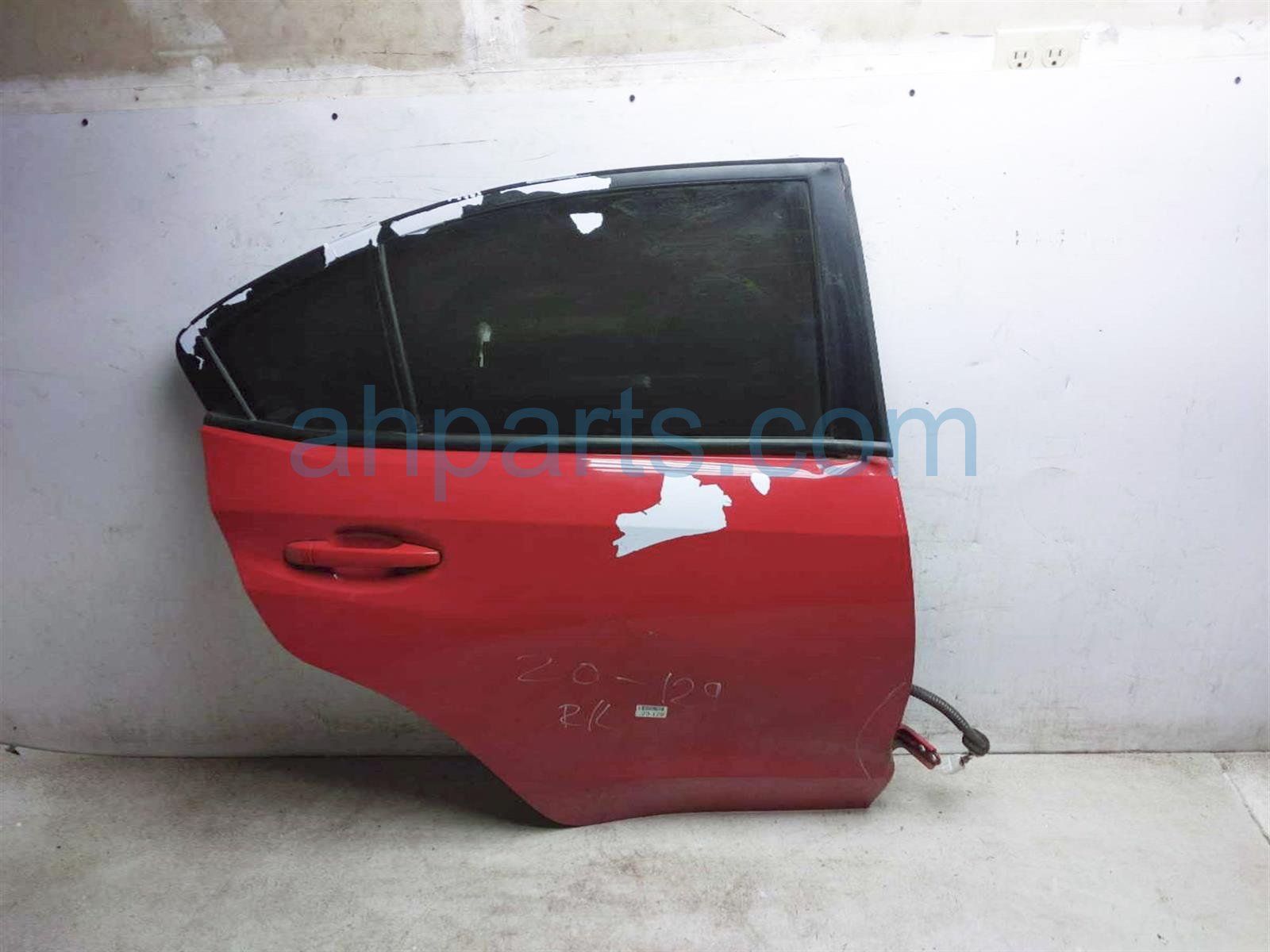 $249 Subaru RR/RH DOOR - RED - NO INSIDE TRIM***