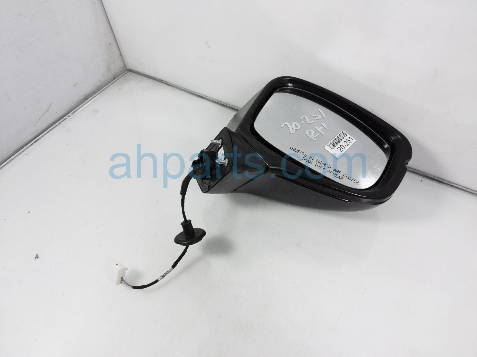 $99 Honda RH SIDE VIEW MIRROR - BLACK