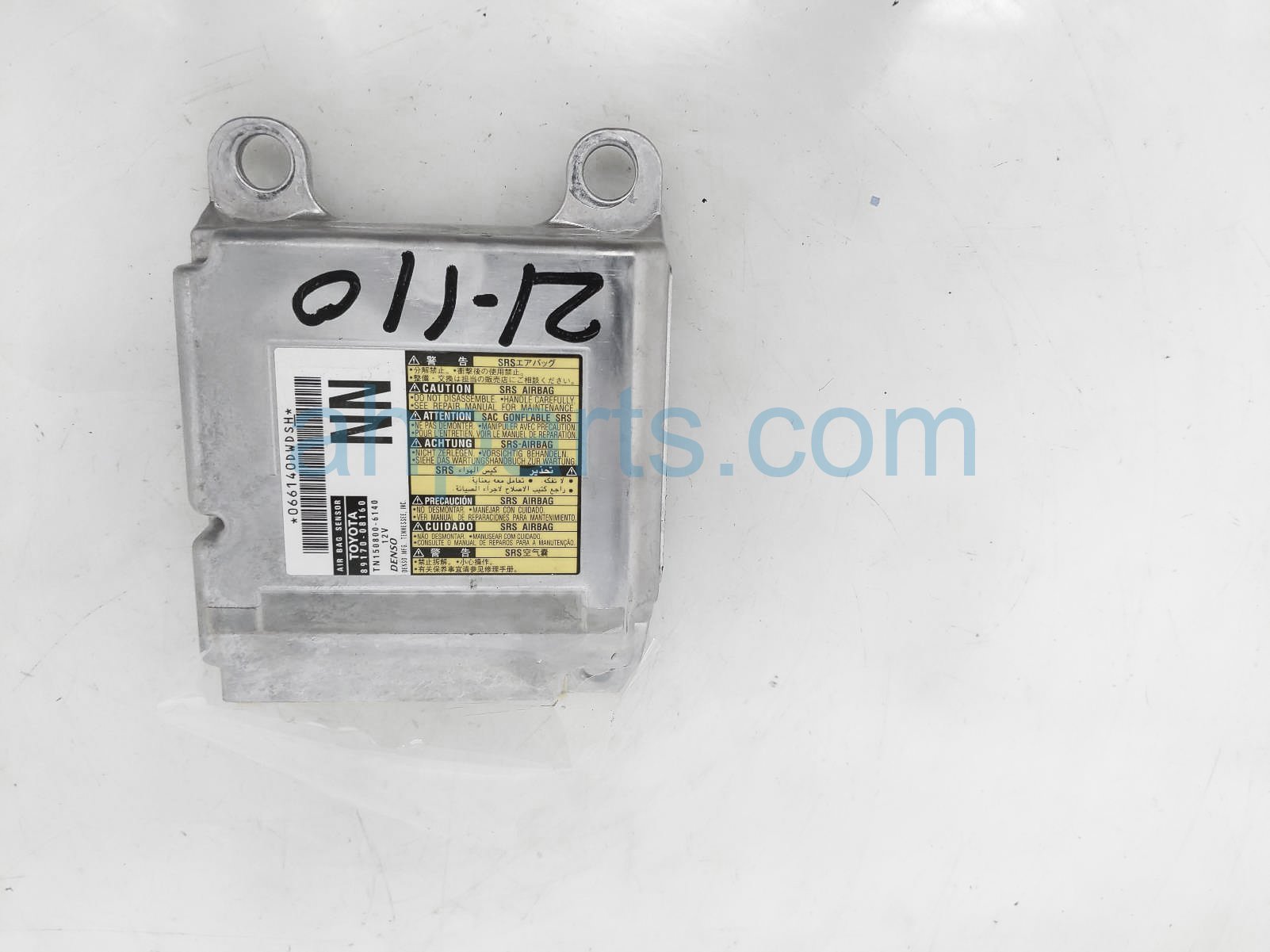 $40 Toyota SRS AIRBAG MODULE - BAD - BLOWN A/B