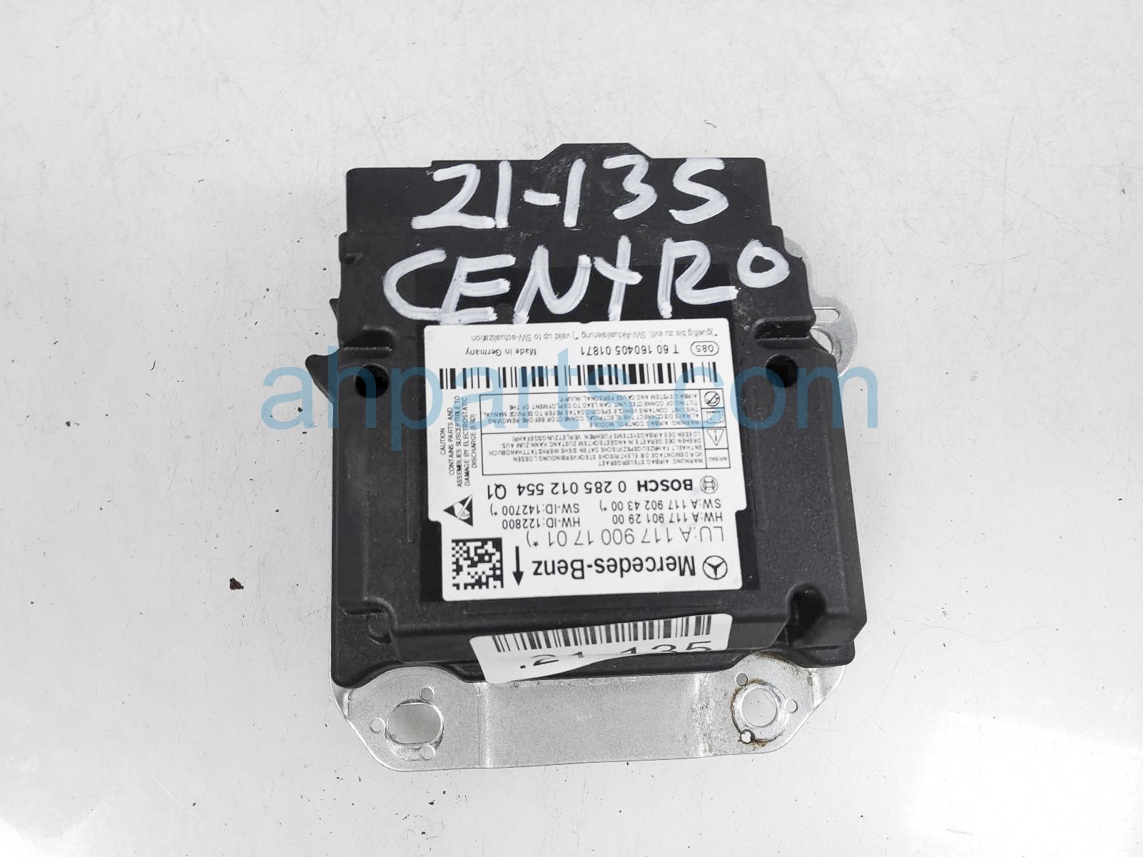 $35 Mercedes SRS AIRBAG MODULE - NEEDS RESET