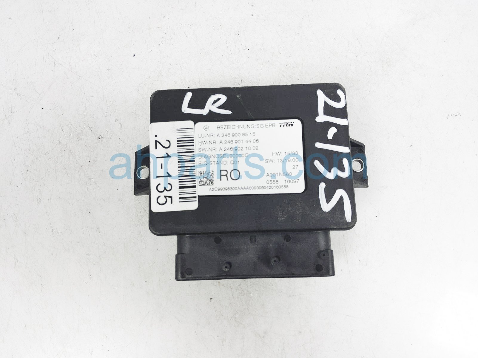 $40 Mercedes PARKING BRAKE CONTROL MODULE