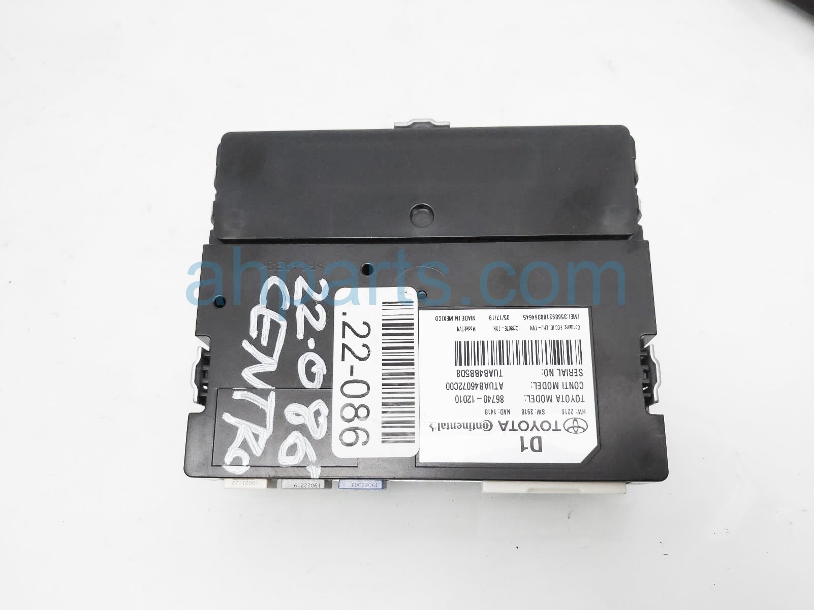 $49 Toyota TELEMATICS TRANSCEIVER CONTROL UNIT