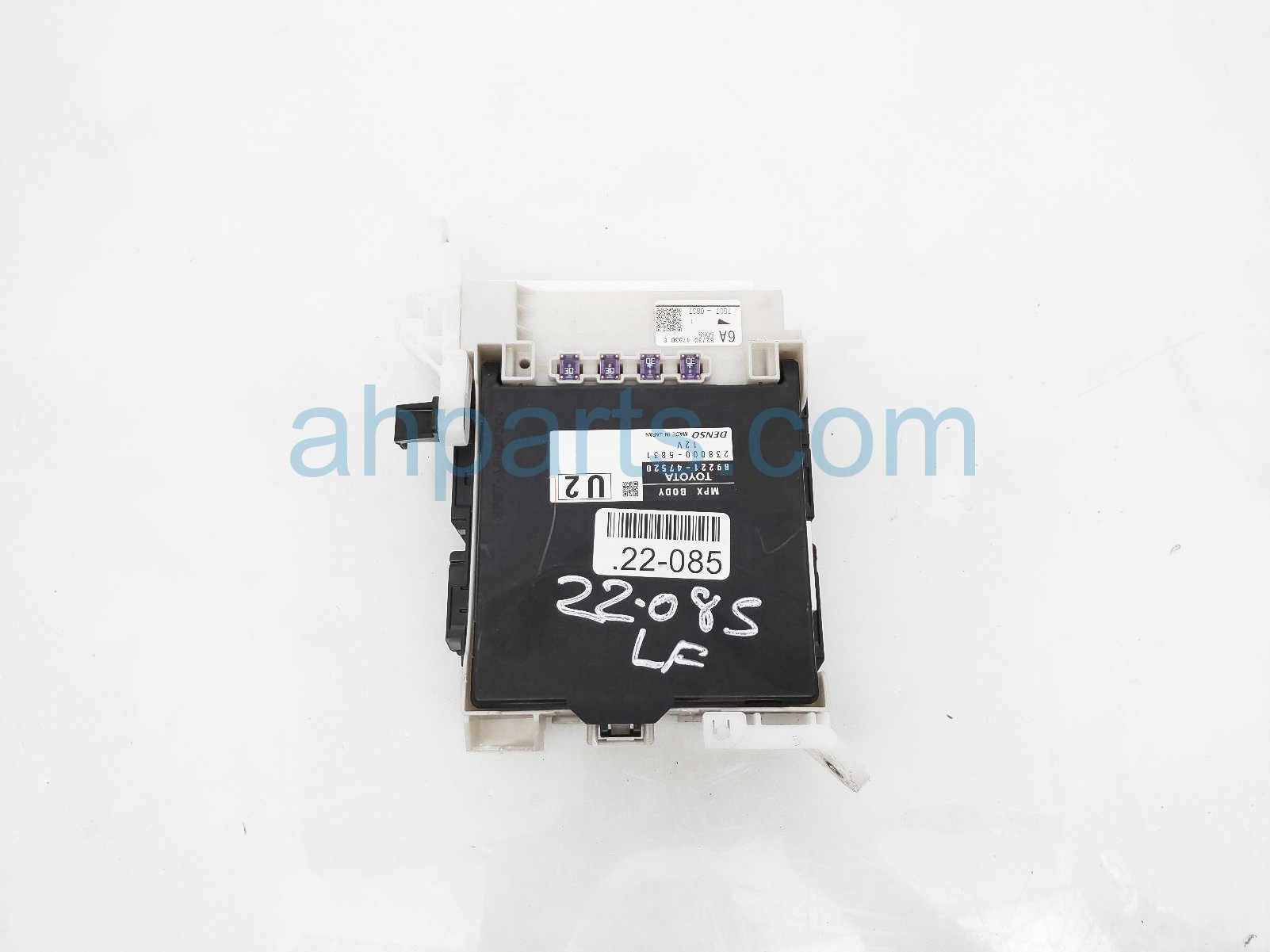 $75 Toyota MPX NETWORK BODY CONTROL UNIT