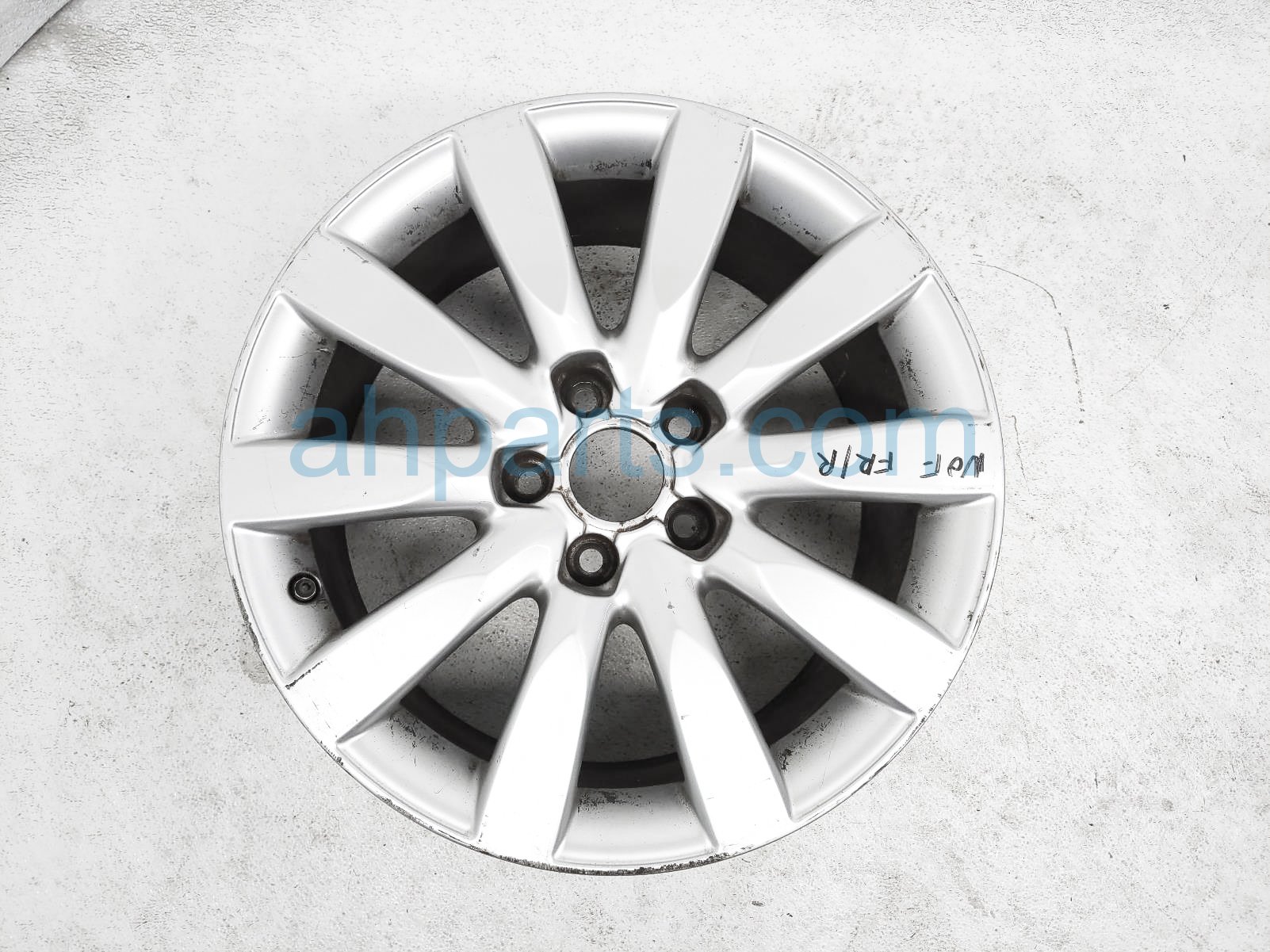 $75 Audi FR/RH WHEEL / RIM (17 INCH)