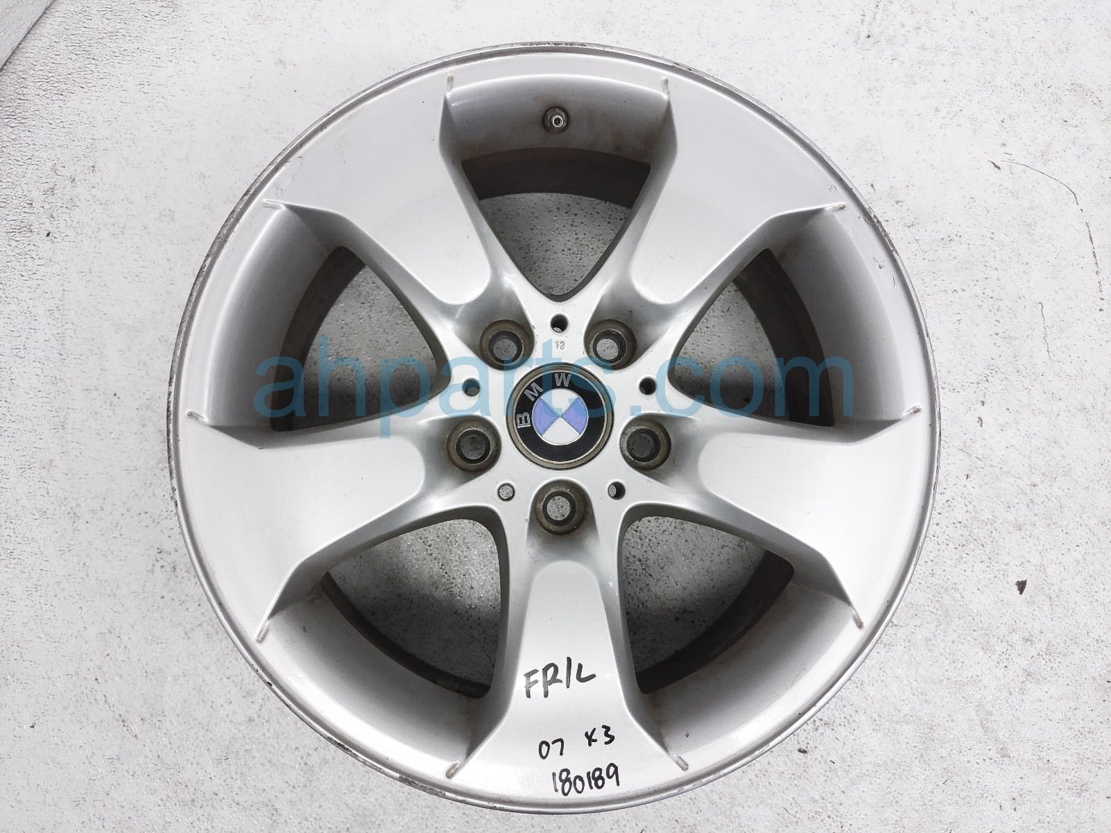 $75 BMW FR/LH WHEEL / RIM (17 INCH)