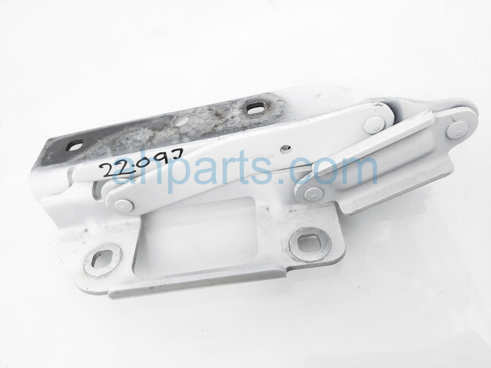 $39 Chevy LH HOOD HINGE - WHITE