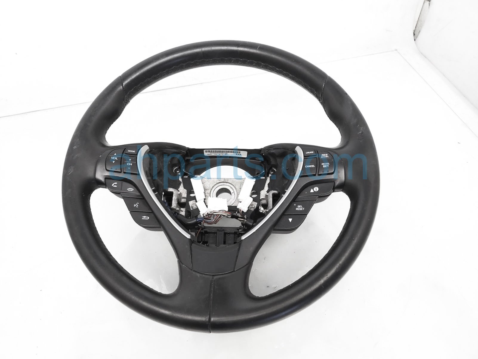 $75 Acura STEERING WHEEL - BLACK - BASE