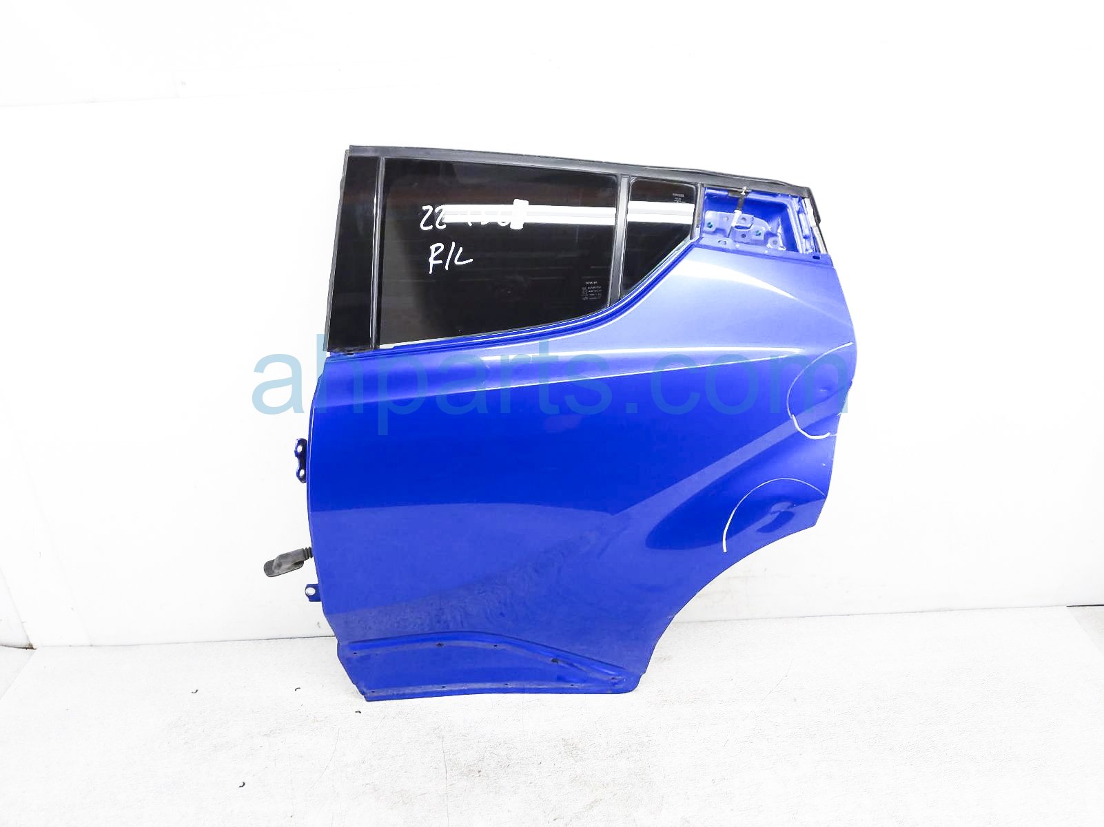 $449 Toyota RR/LH DOOR - BLUE - NO INSIDE TRIM*