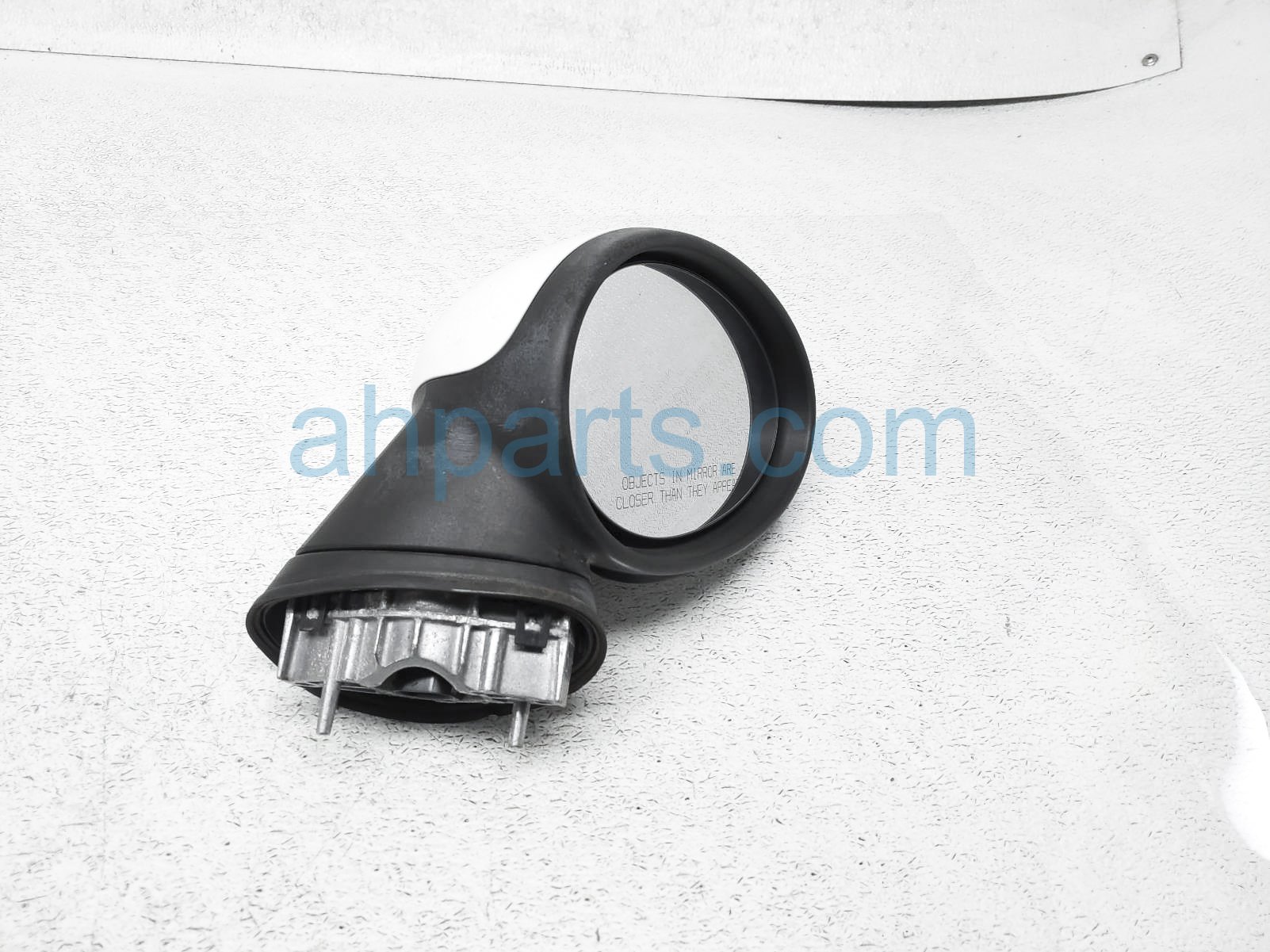 $49 BMW RH SIDE VIEW MIRROR - WHITE