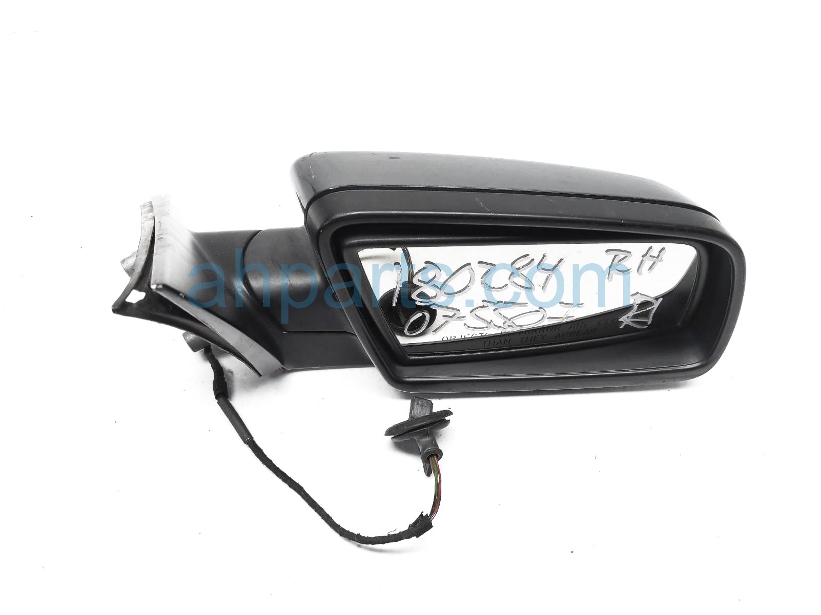 $100 BMW RH SIDE VIEW MIRROR - GREY - NOTES