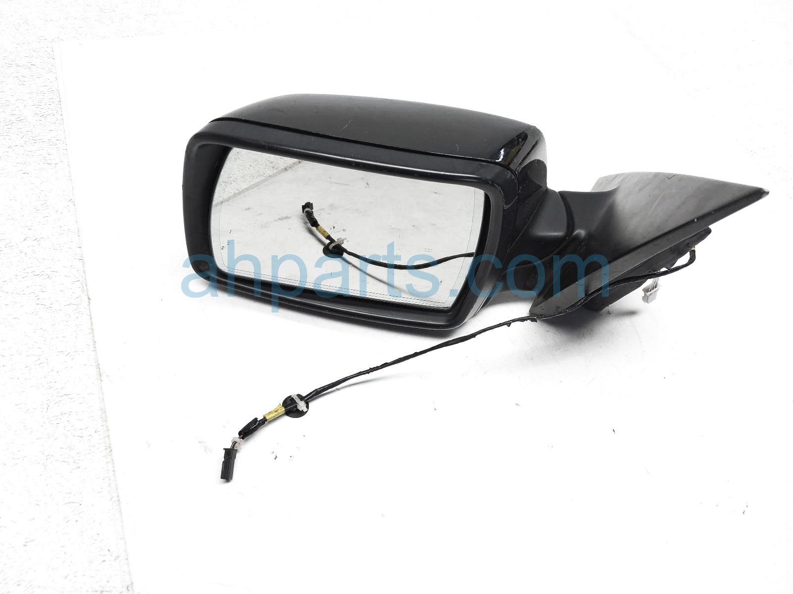 $75 BMW LH SIDE VIEW MIRROR - BLACK - NIQ