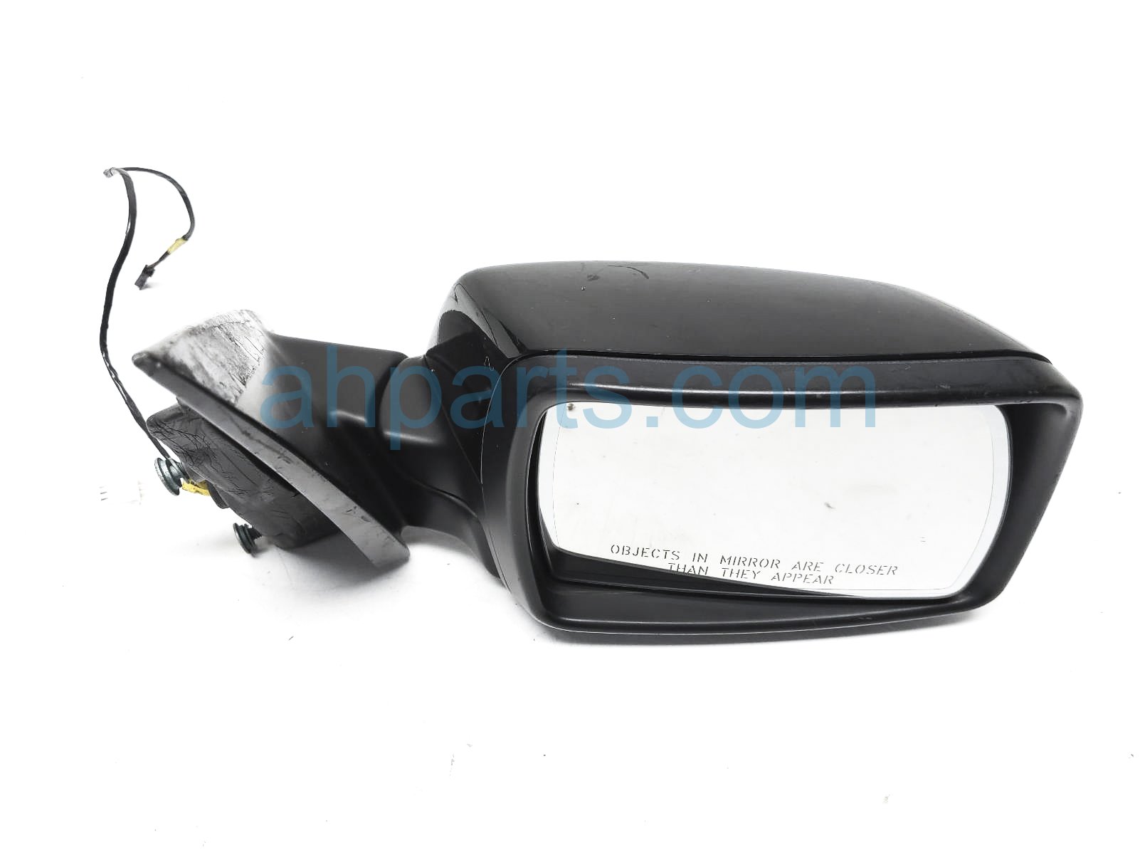 $65 BMW RH SIDE VIEW MIRROR - BLACK - NIQ