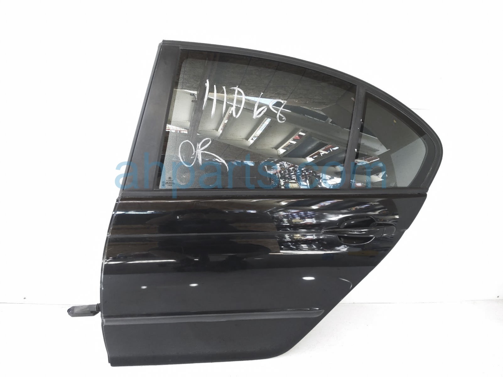 $139 BMW RR/LH DOOR - BLACK - NO INSIDE PANEL