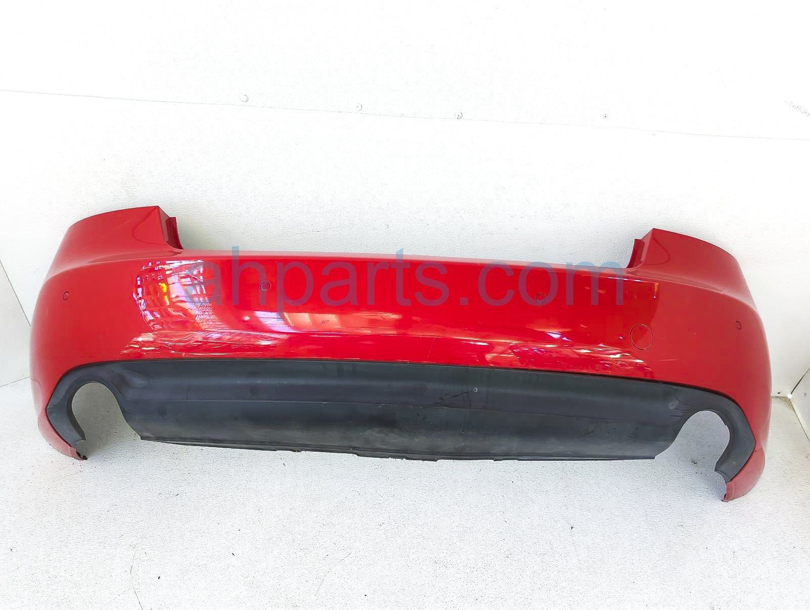 $400 Audi REAR BUMPER COVER W/ SENSOR - RED