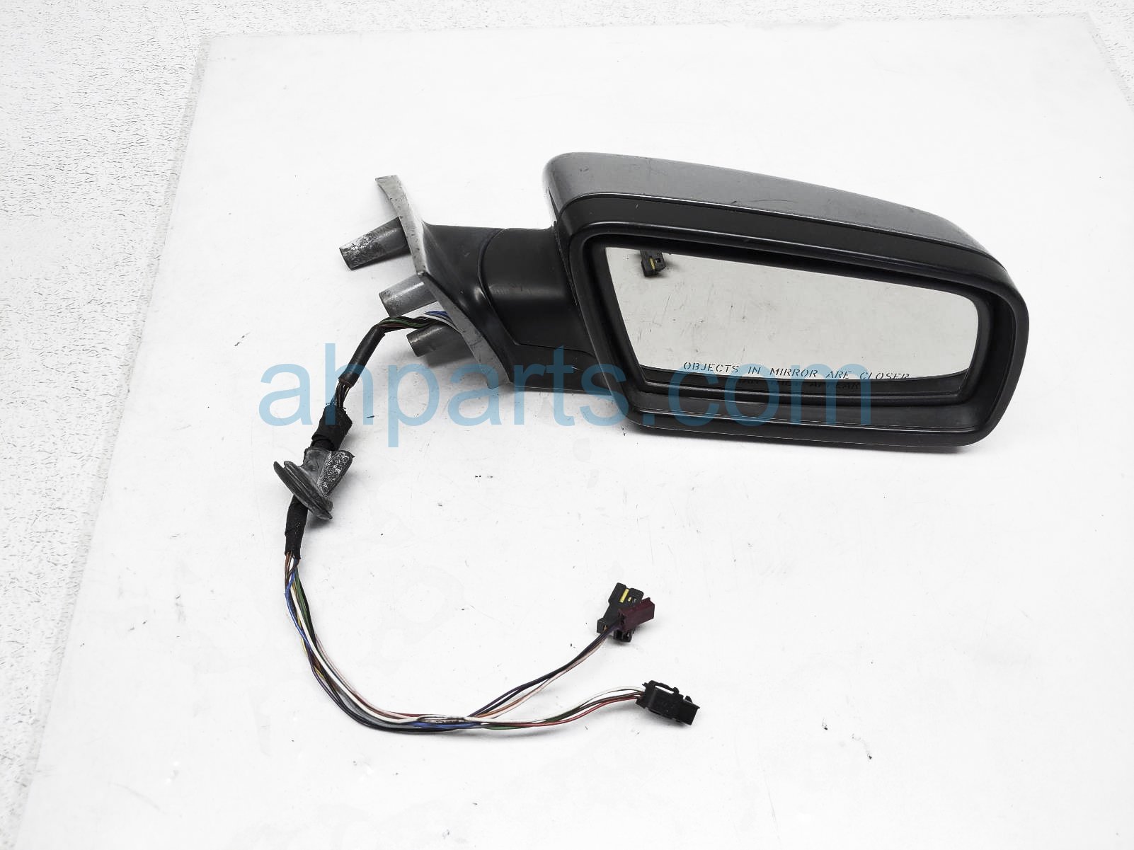 $75 BMW RH SIDE VIEW MIRROR - GREY - NOTES