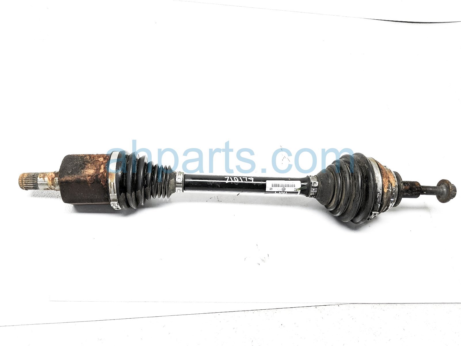 $65 Volkswagen FR/LH AXLE DRIVE SHAFT - 1.8L