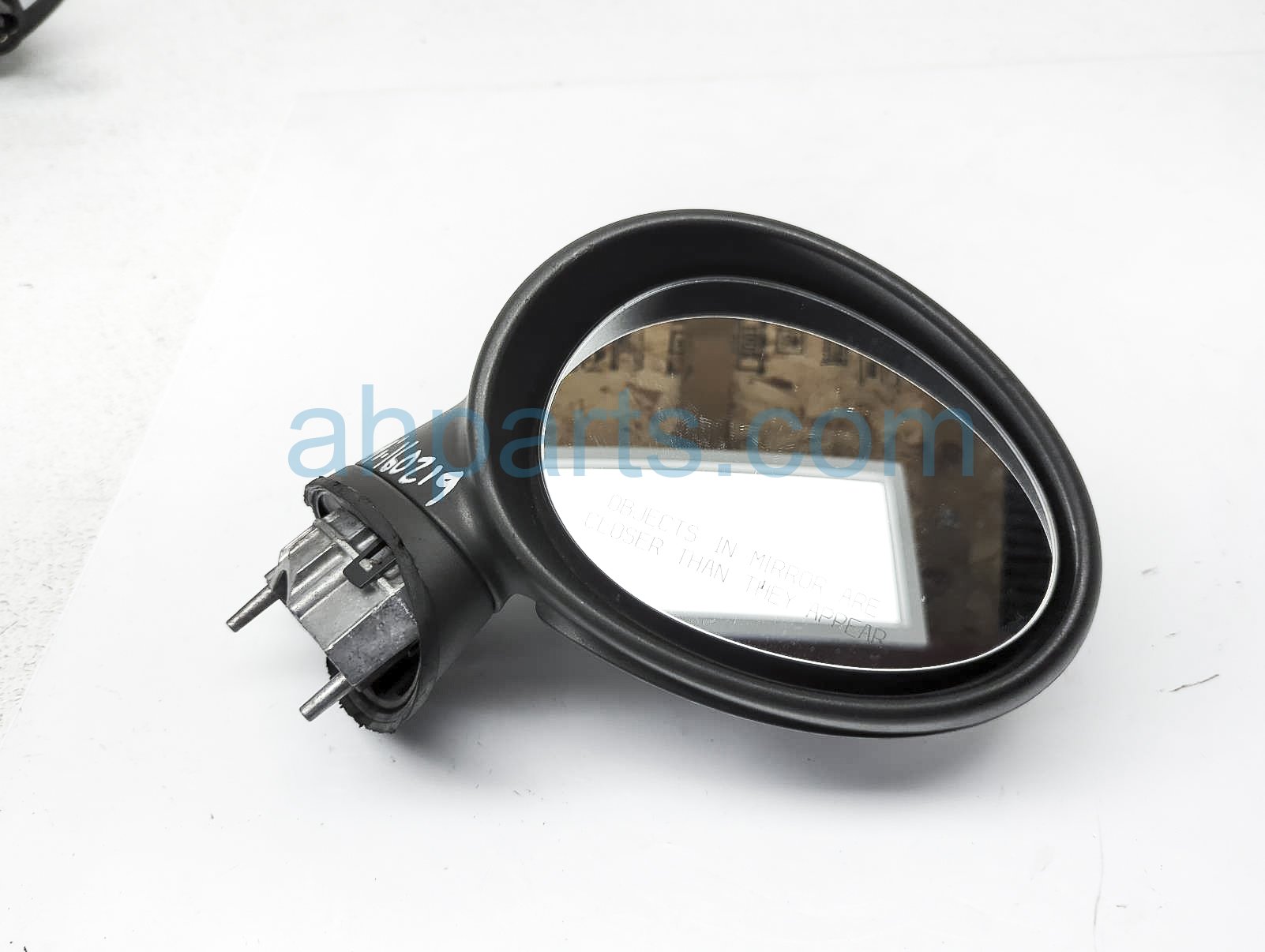 $49 BMW RH SIDE VIEW MIRROR - SILVER HOUSING