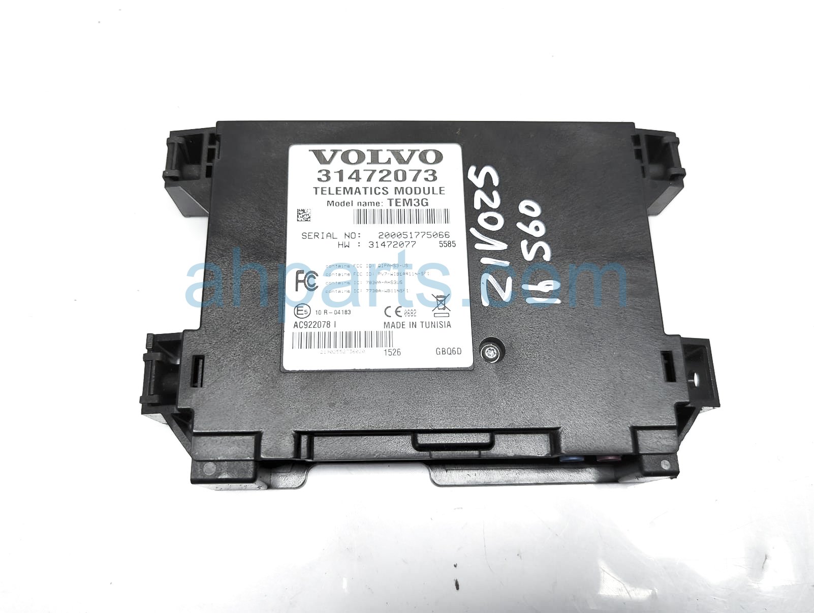 $49 Volvo INTERFACE PHONE CONTROL MODULE