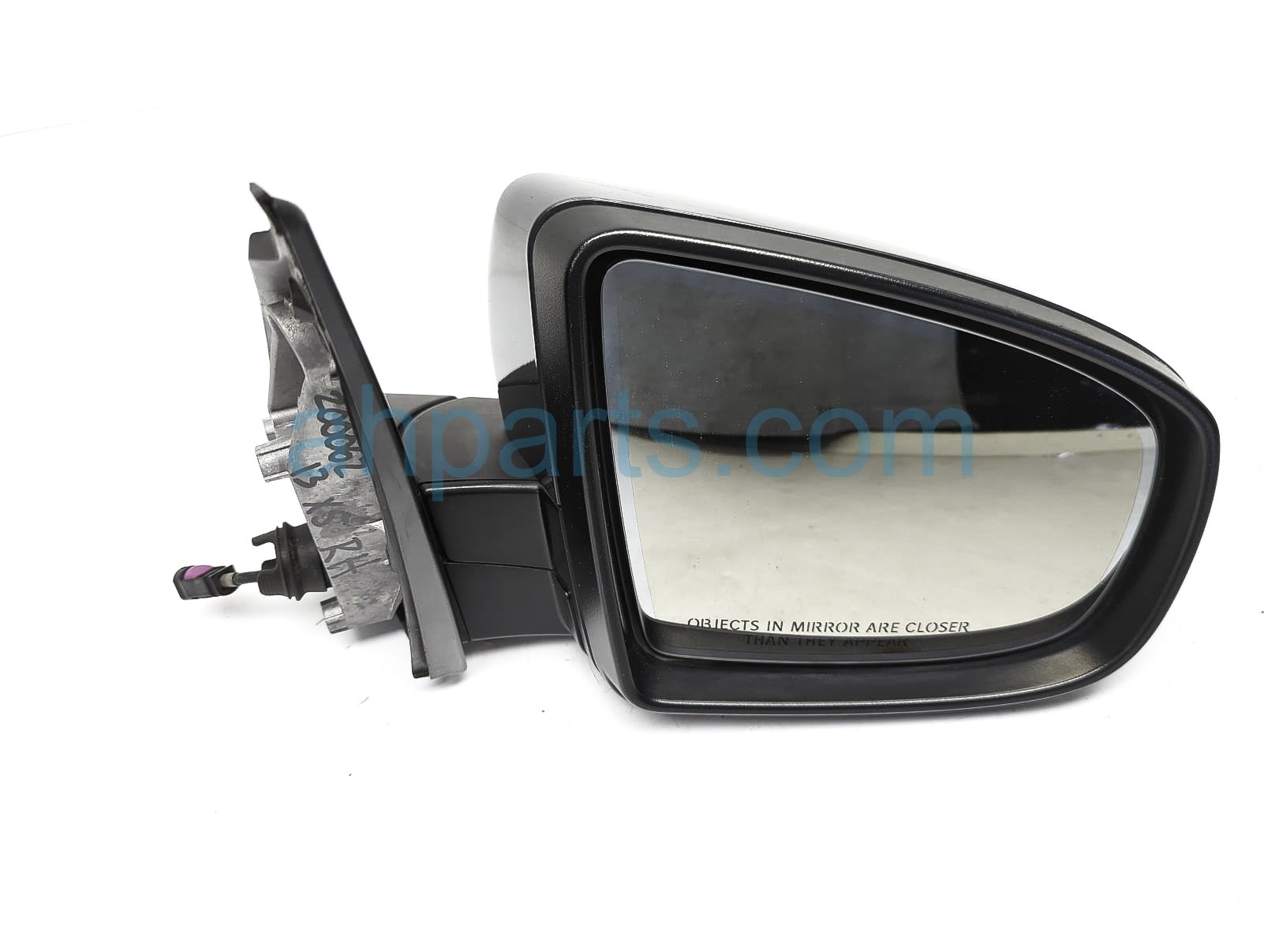 $125 BMW RH SIDE VIEW MIRROR - GREY