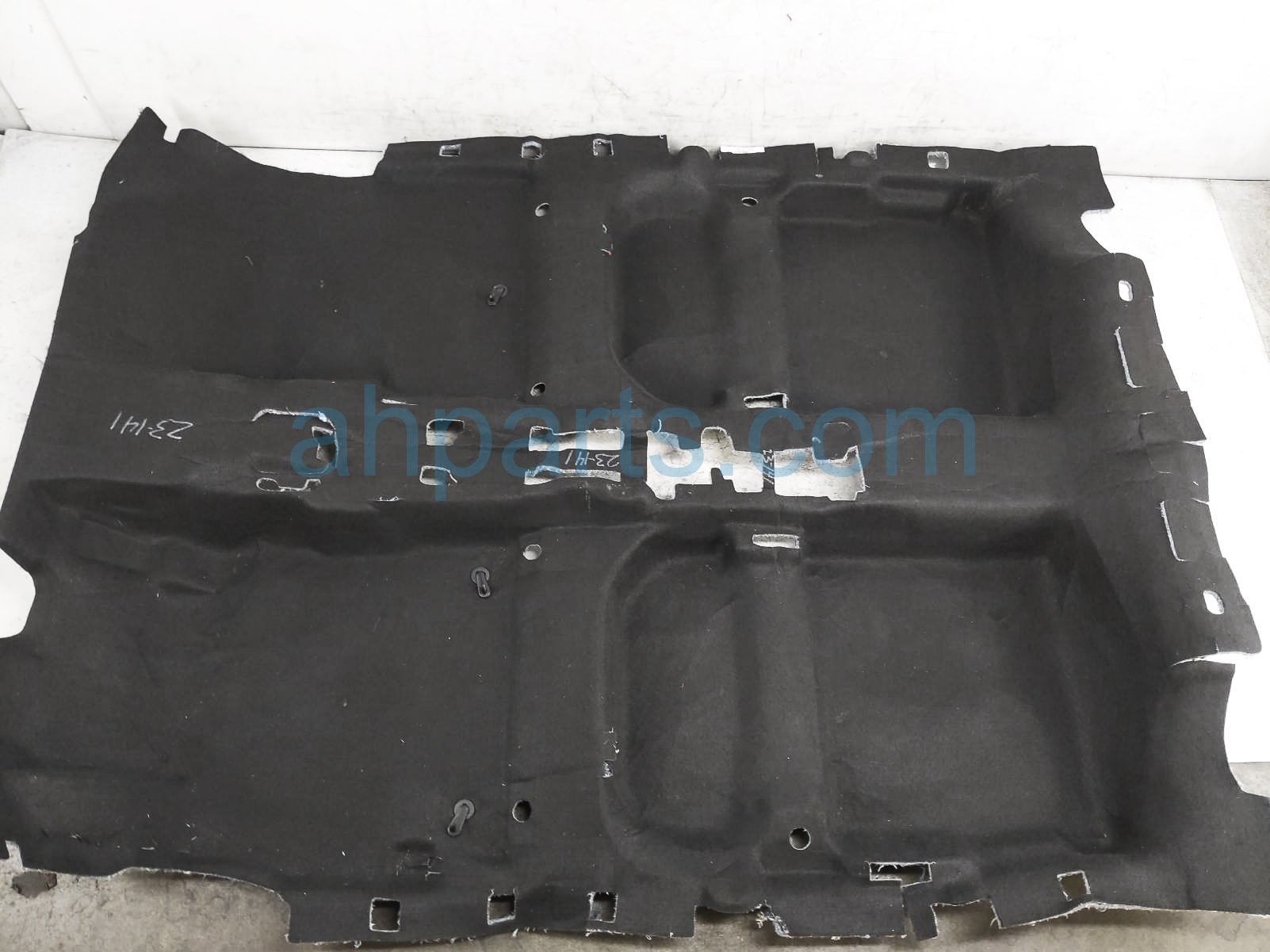 $125 Nissan FRONT FLOOR CARPET- BLACK