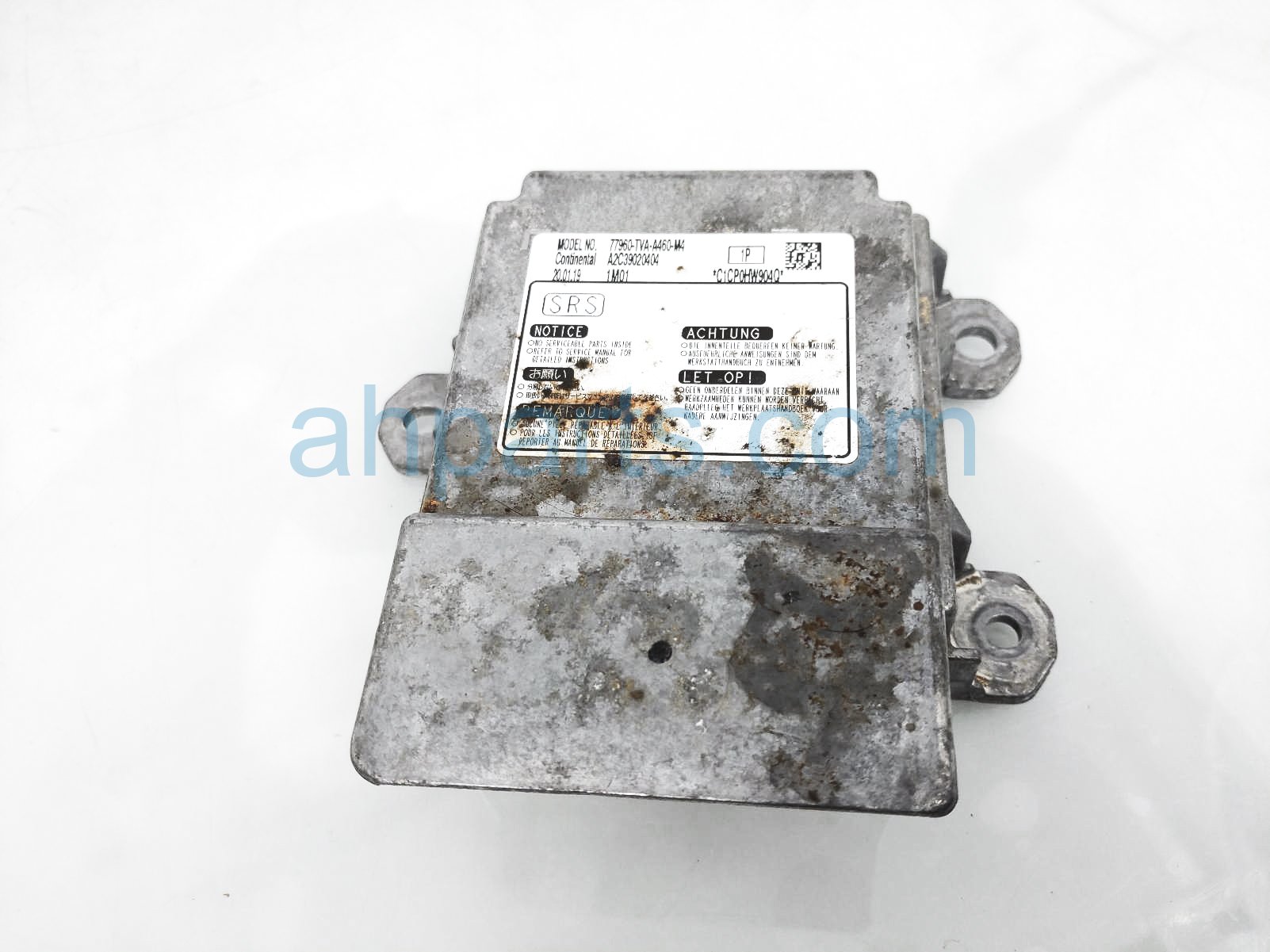 $50 Honda SRS AIR BAG MODULE - BAD BLOWN A/B