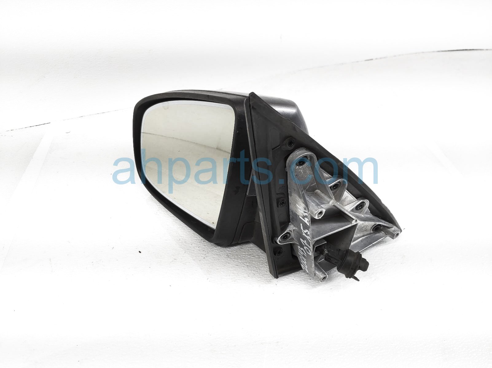 $90 BMW LH SIDE VIEW MIRROR - GRAY