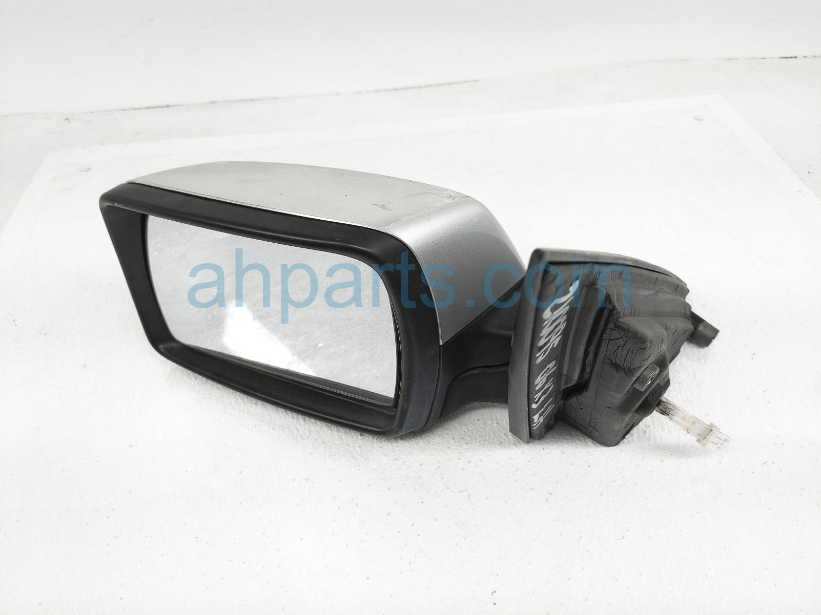 $75 BMW LH SIDE VIEW MIRROR - SILVER - NIQ