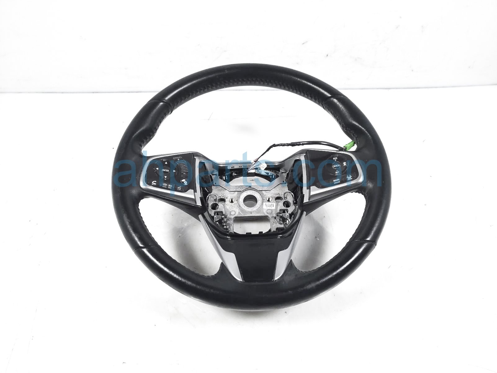 $150 Honda STEERING WHEEL - BLACK LEATHER