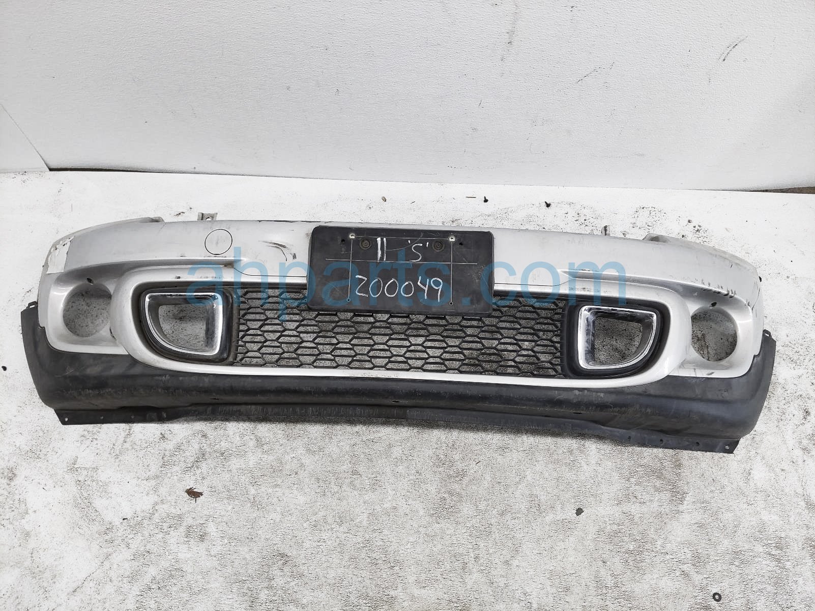 $375 BMW FRONT BUMPER COVER - GREY - ASSY