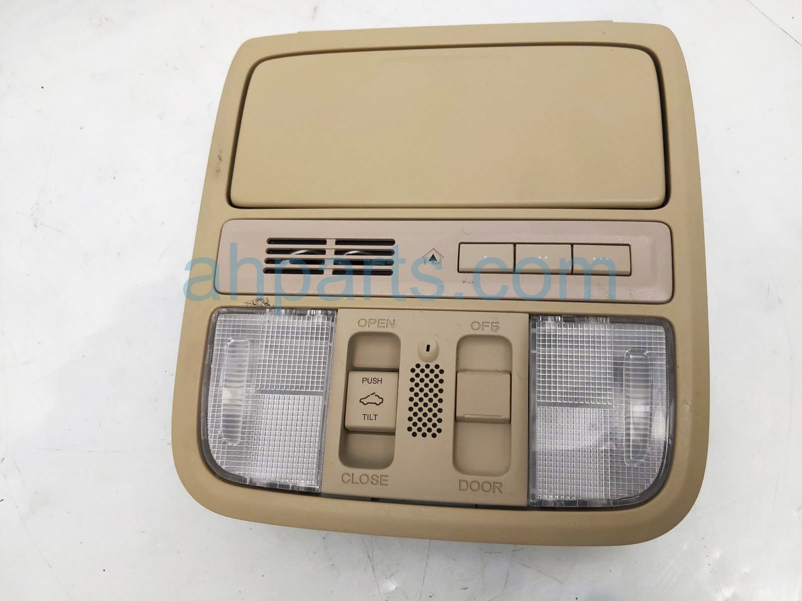 $75 Honda ROOF CONSOLE MAP LIGHT / LAMP - TAN