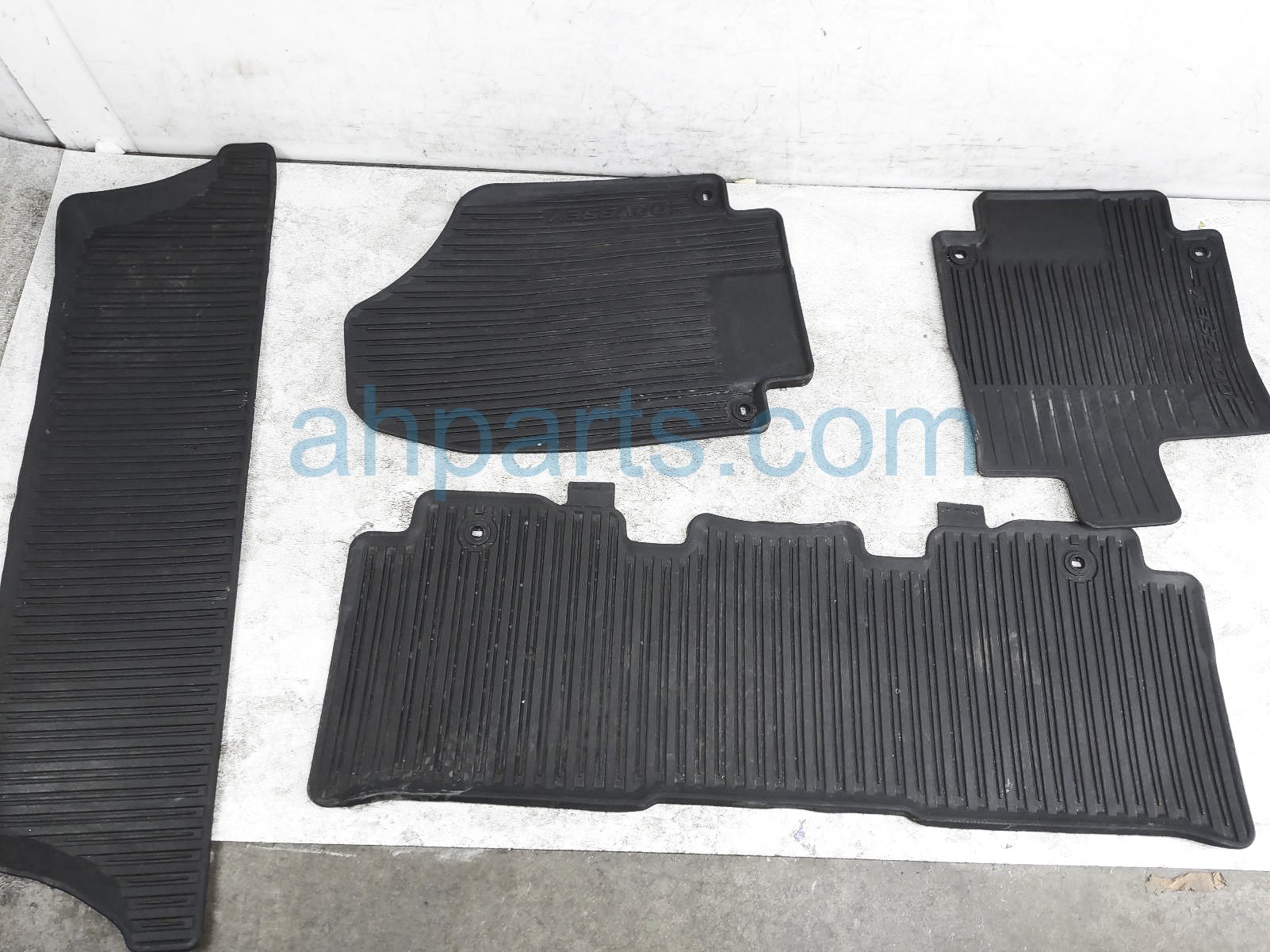 $75 Honda ALL WEATHER FLOOR MATS- 4 PIECE- BLK