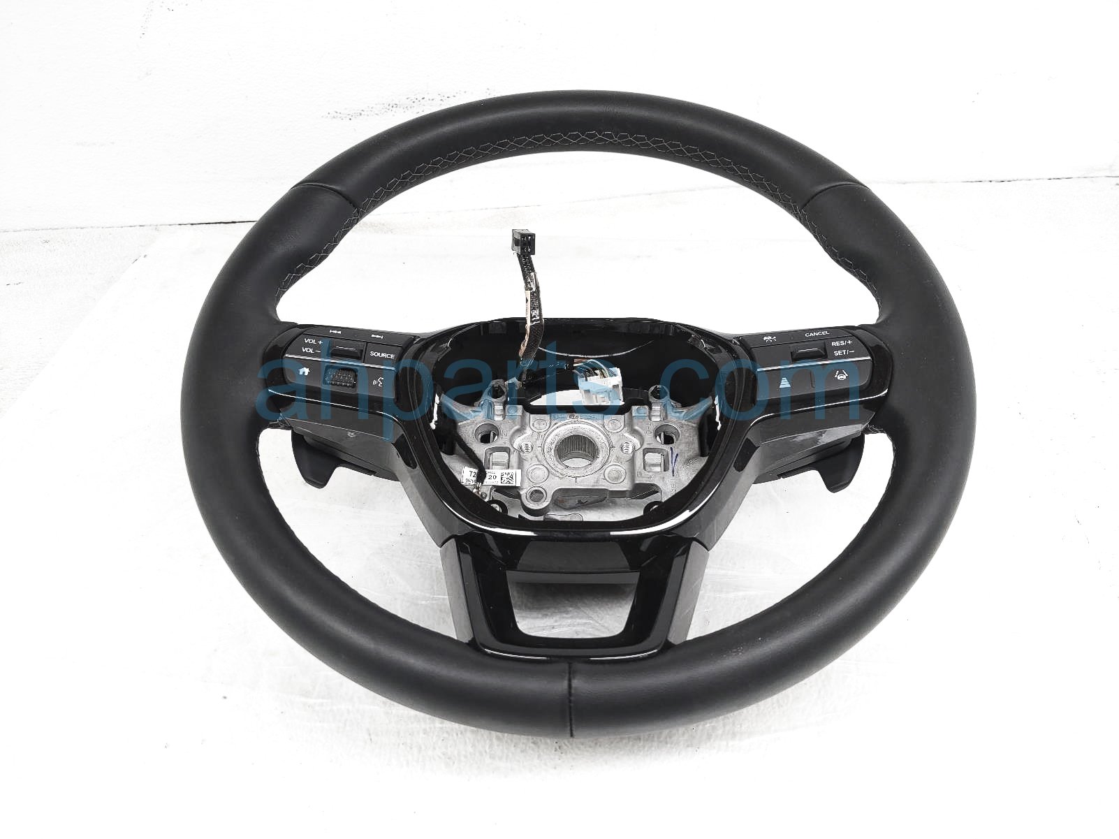 $150 Honda STEERING WHEEL - BLACK SPORT