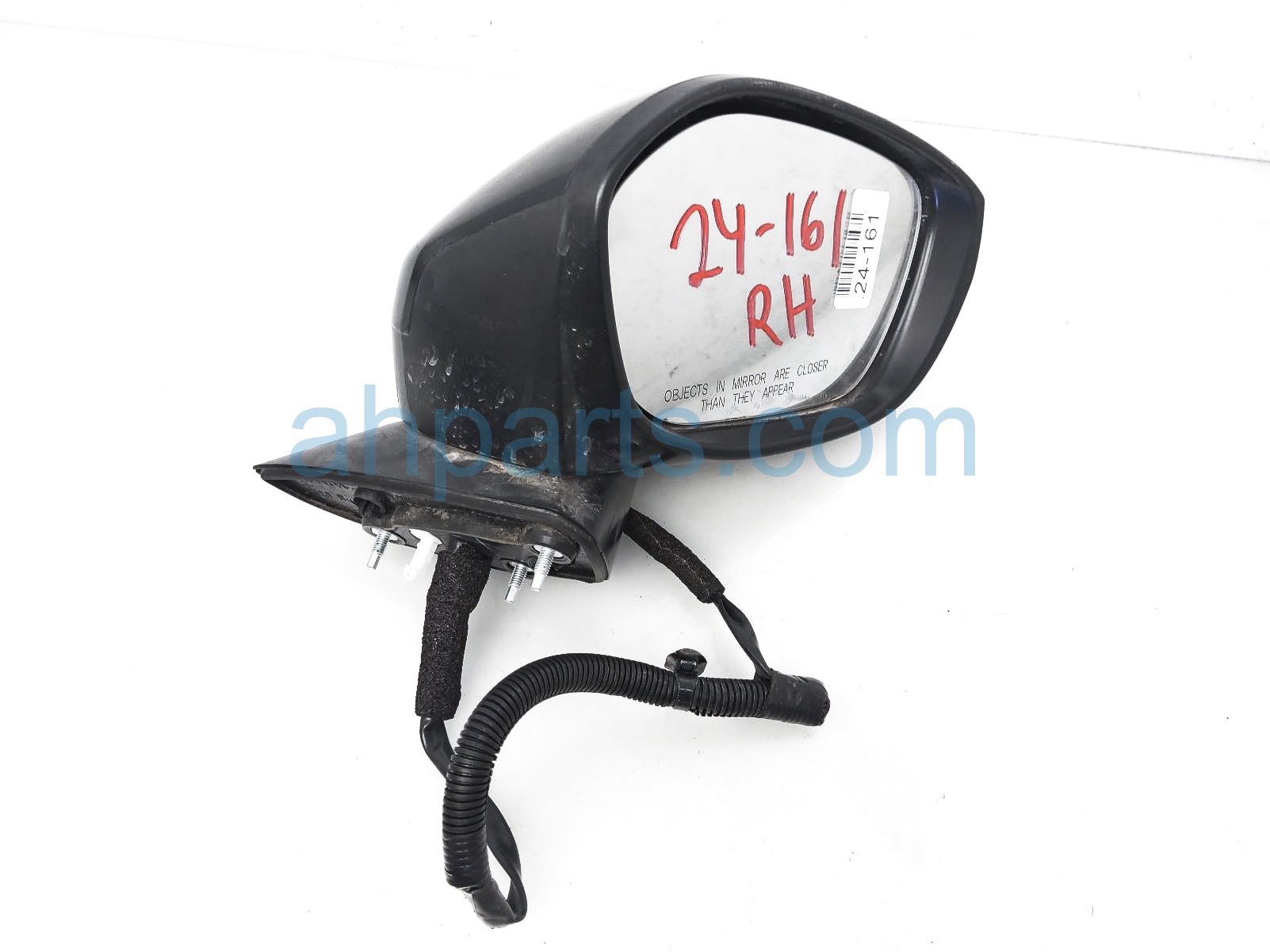 $300 Honda RH SIDE VIEW MIRROR - BLACK