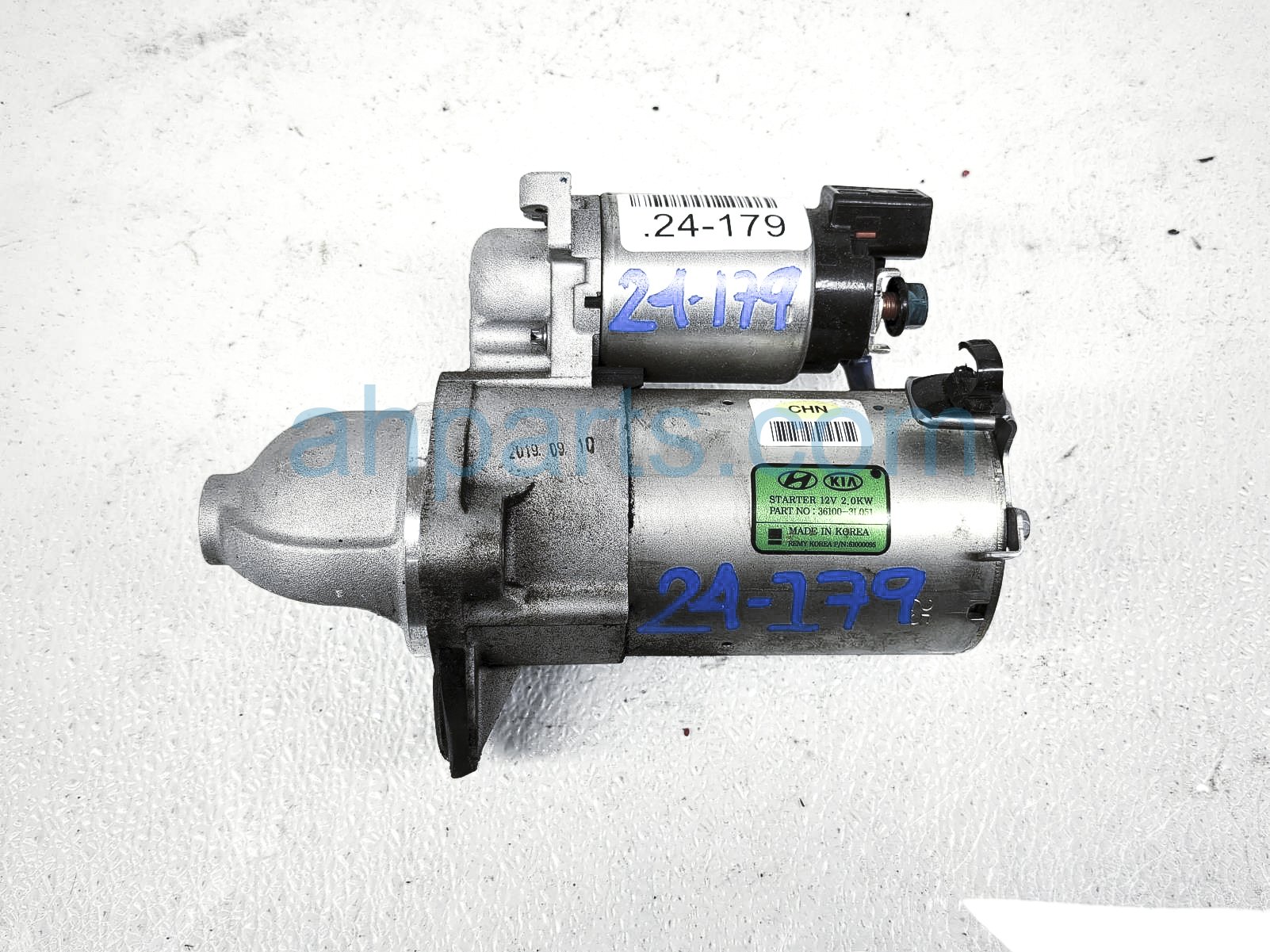 $149 Kia STARTER MOTOR