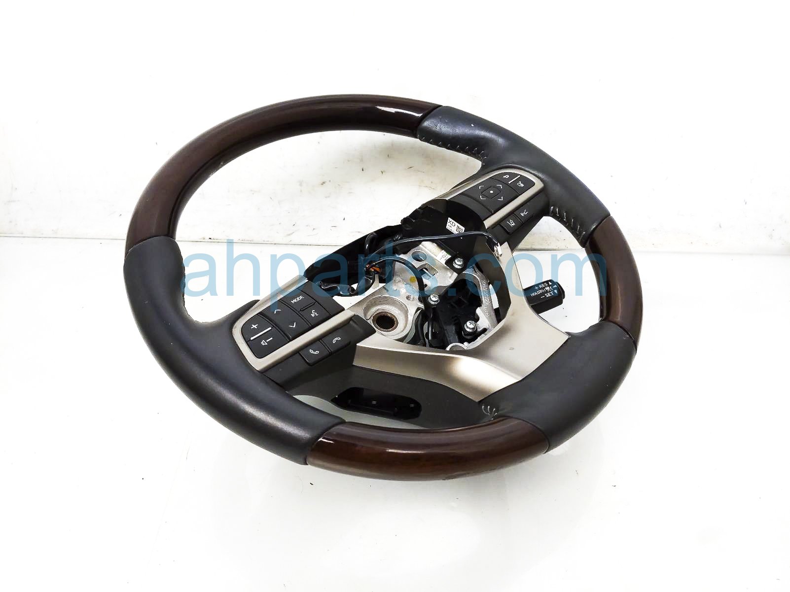 $350 Lexus STEERING WHEEL - BLACK / DARK BROWN