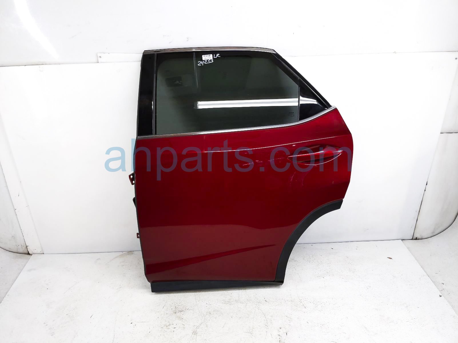 $1245 Lexus RR/LH DOOR - RED - NO INSIDE TRIM