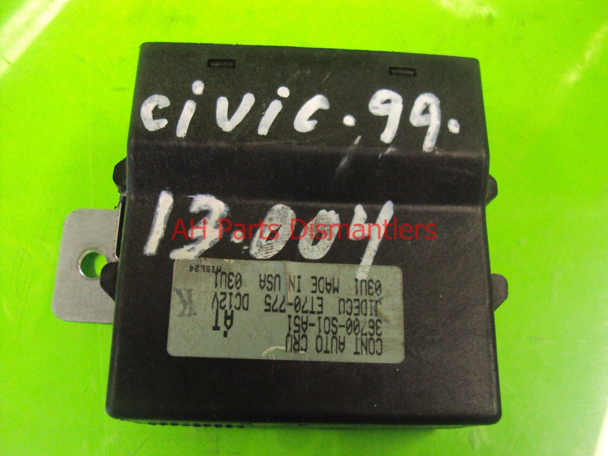 $20 Honda AUTO CRUISE CONTROLLER 36700-S01-A51