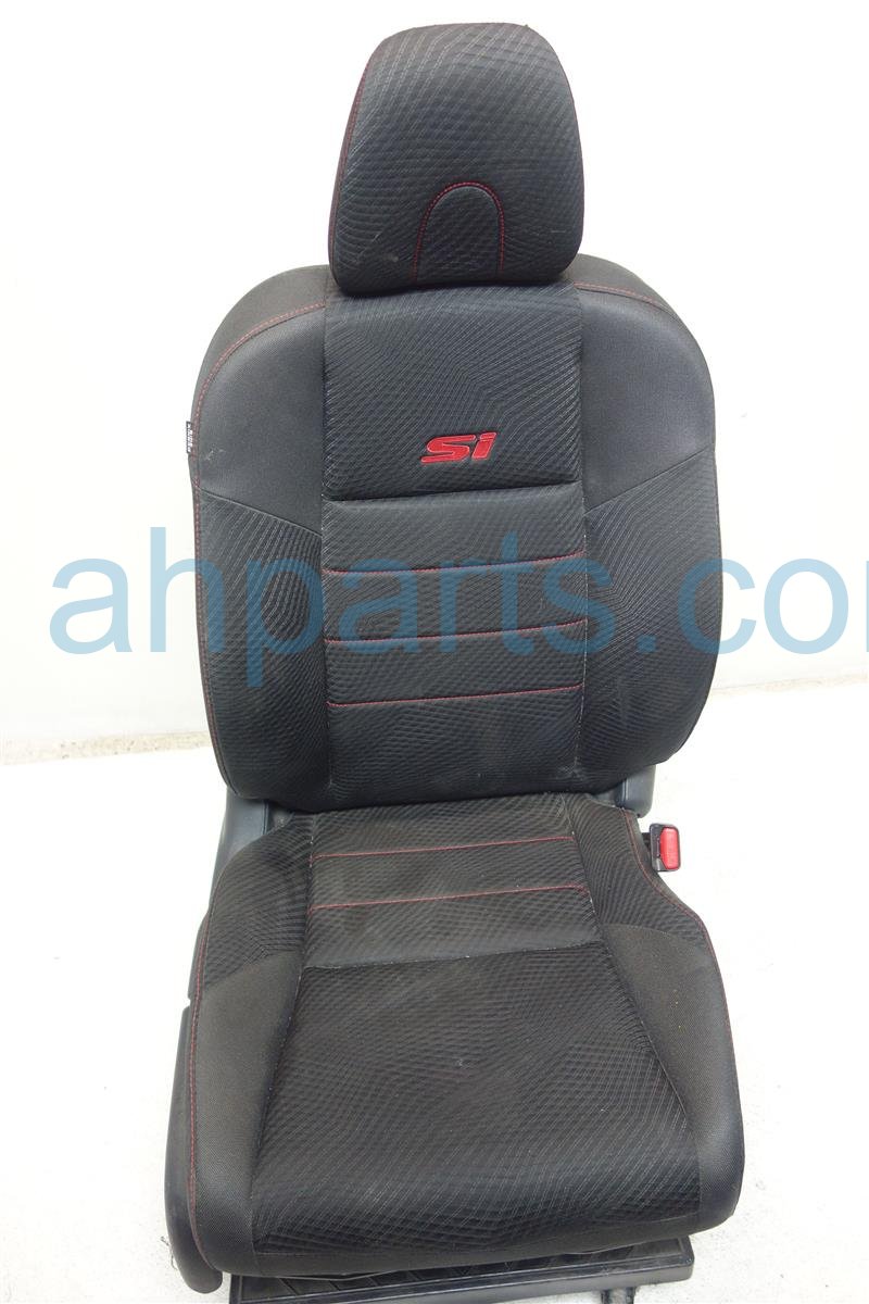 $109 Honda FR/R SEAT - BLACK - CLOTH W/O AIRBAG