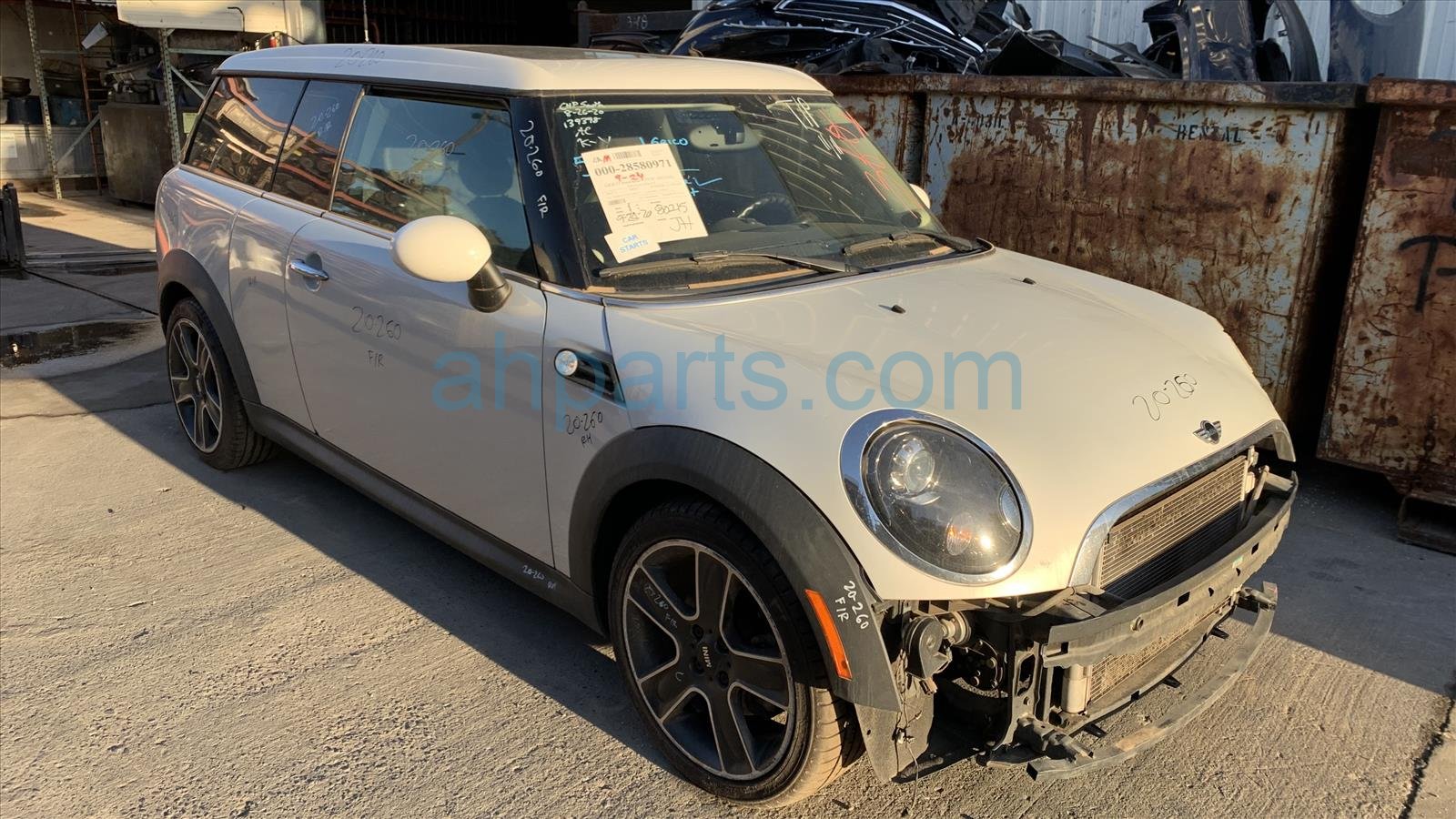 2013 BMW Clubman Minicooper Replacement Parts